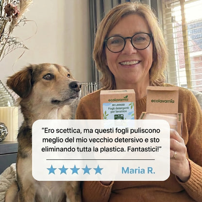 Ecolavamia™ | Fogli Detergenti per Lavatrice