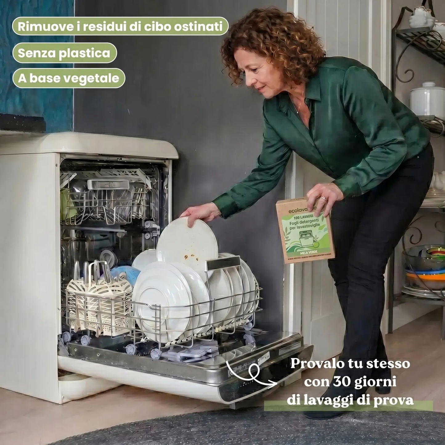 Ecolavamia™ | Fogli Detergenti per Lavastoviglie